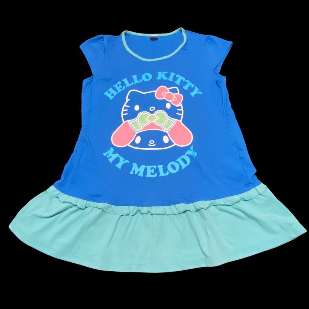 Uniqlo Hello Kitty My Melody girls top